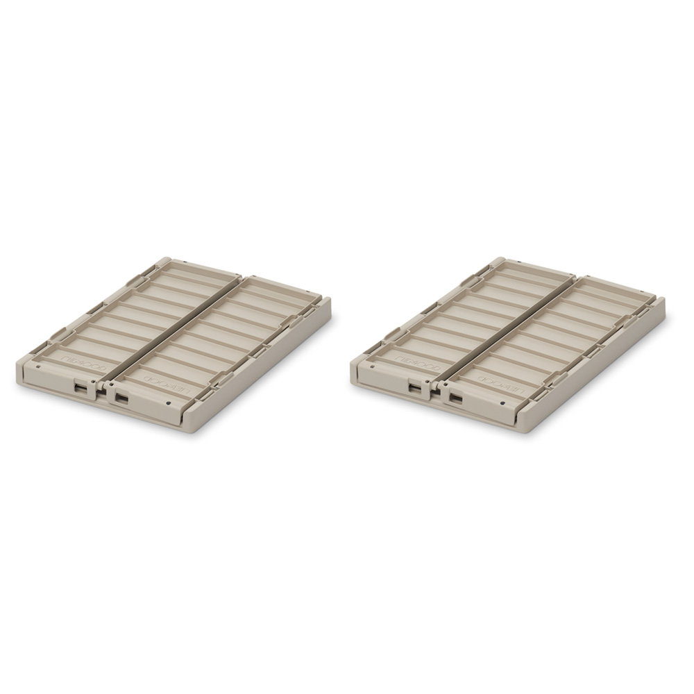 Liewood Weston opbevaringsboks S 2-pack Sandy 5060