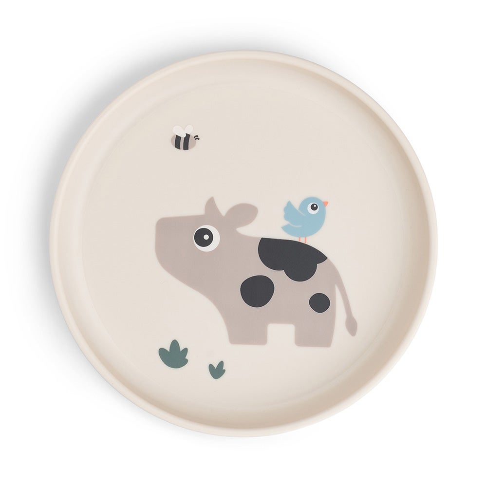 Done by Deer Foodie plate Tiny farm Sand