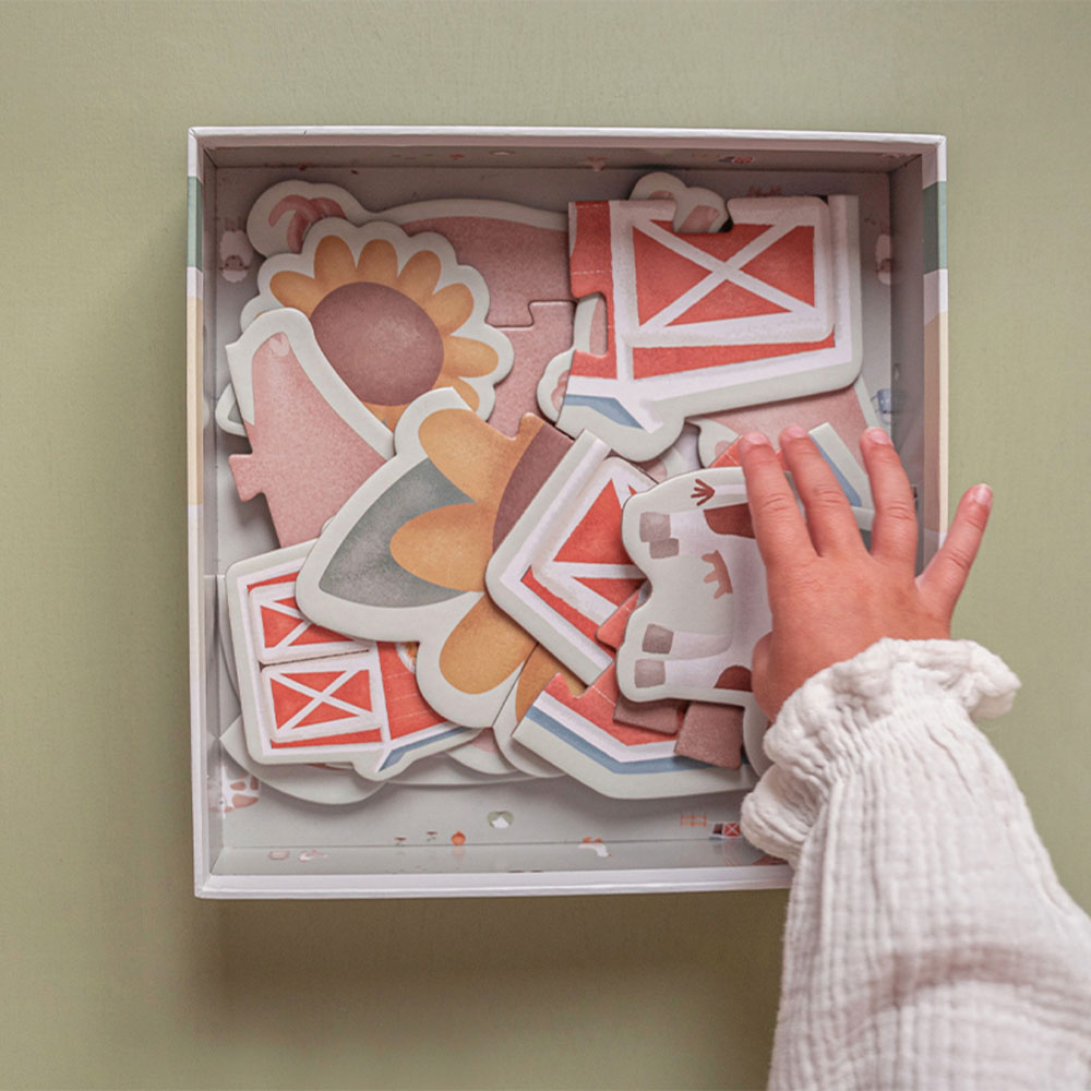 Little Dutch 6-i-1 Puslespil Little Farm FSC