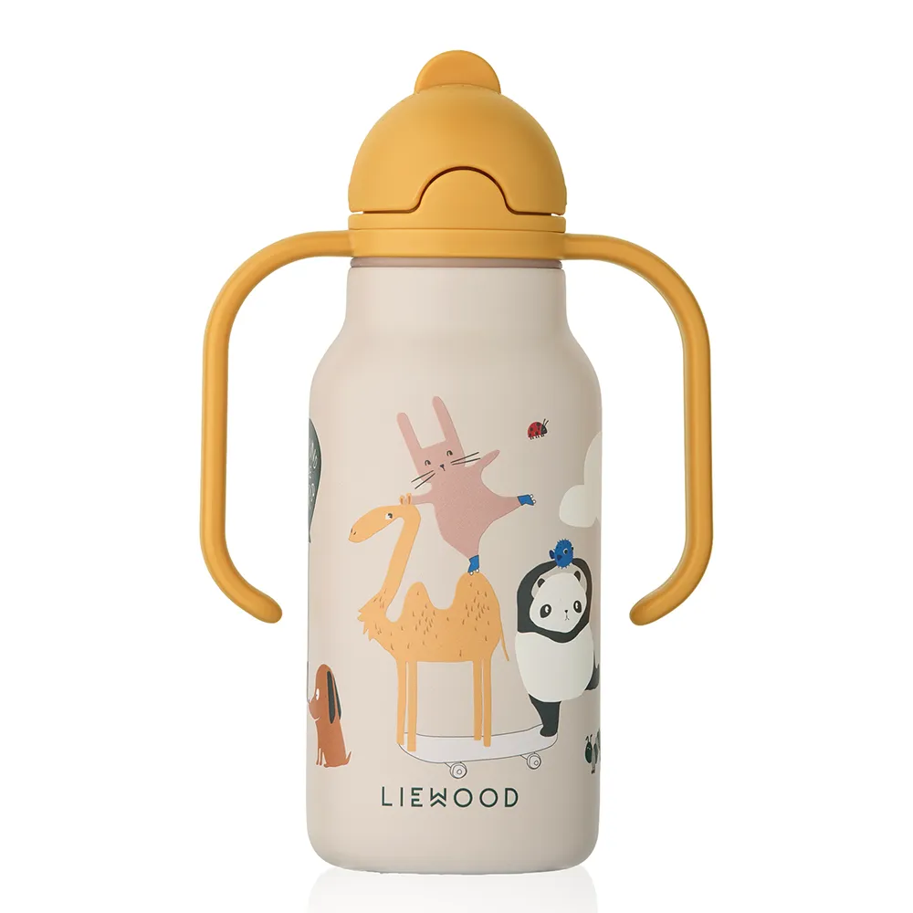 Liewood Kimmie vandflaske 250 ml Around the world / Sandy 2619