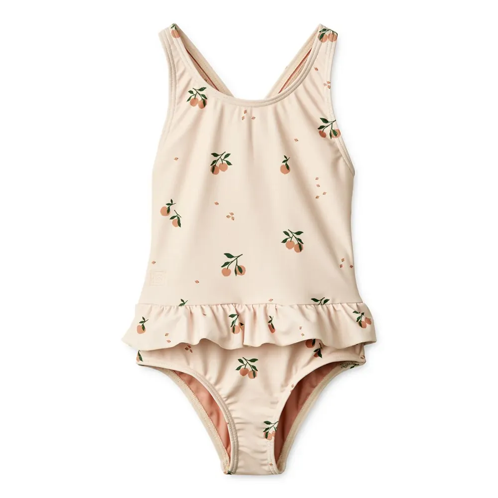 Liewood Amara Badedragt størrelse 86 Peach/Sea shell