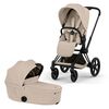 Cybex PRIAM barnevogn Matt Black/Cozy Beige