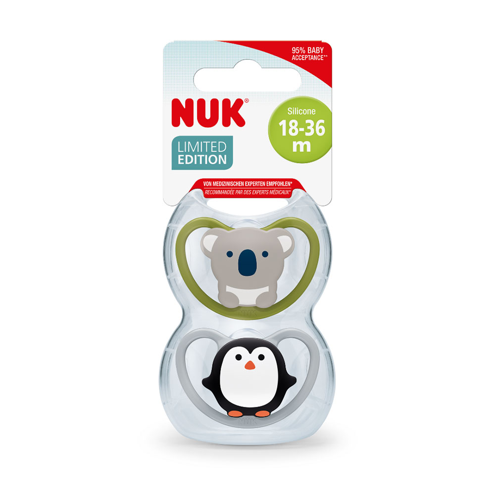 NUK sutteflaske 6-18m Space Limited Edition Monochrome