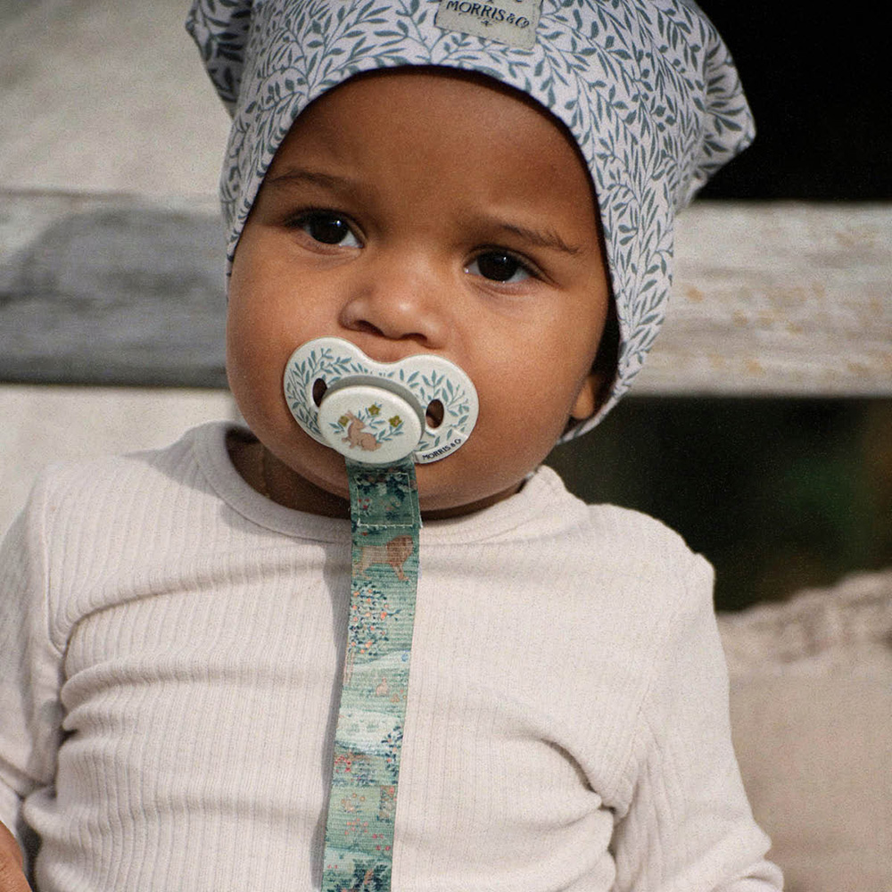 Elodie Cotton Hat Logo- Standen 0-6m