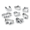 LIEWOOD Trille kageforme 8-Pack-rustfrit stål