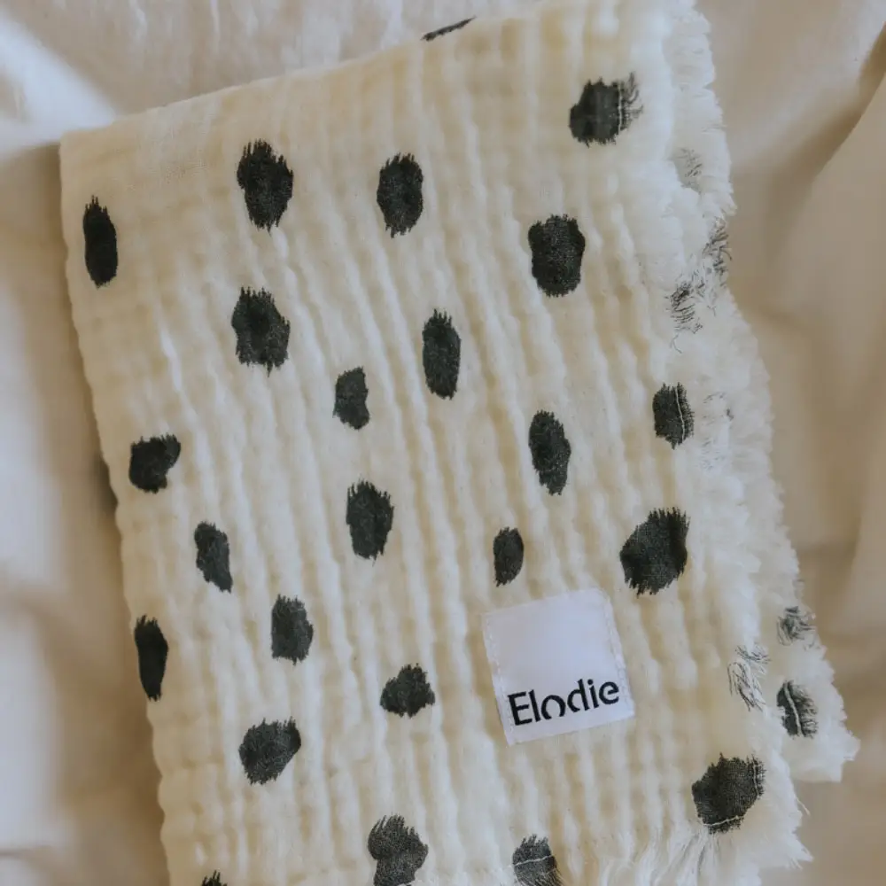 Elodie Muslin Tæppe Dalmatian Dots Grande 