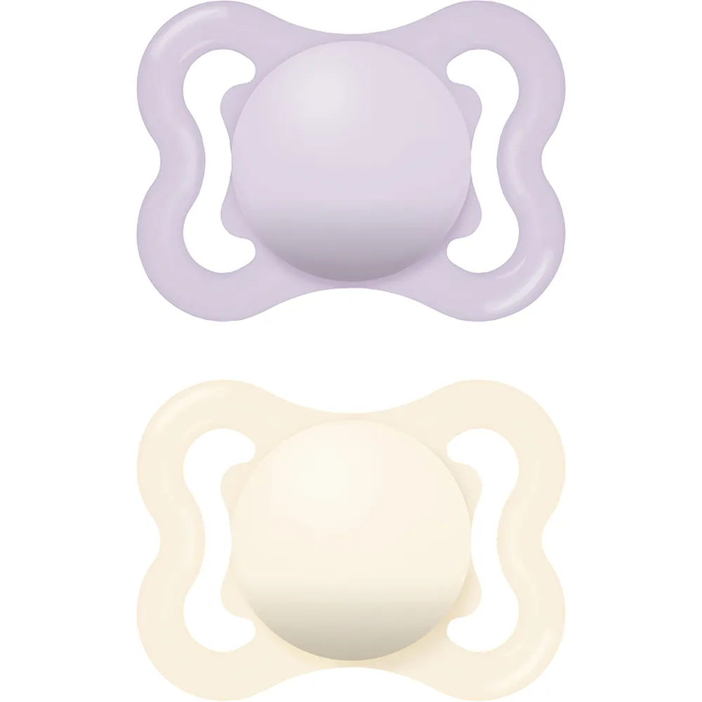 MAM Air Silicone 0-6 måneder Pink 2-pack