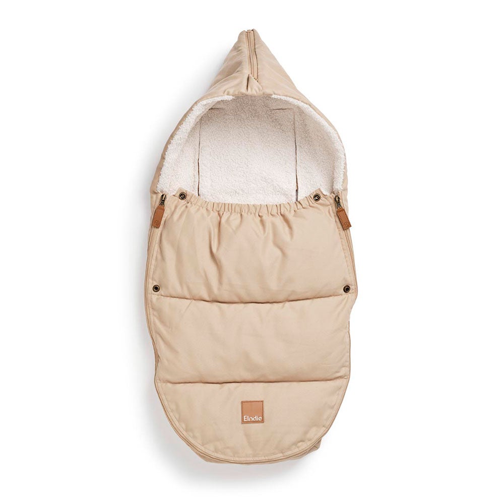Elodie Details kørepose til autostol Pure Khaki