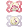 MAM Original Night 0-6 måneder Silk Rosa 2p