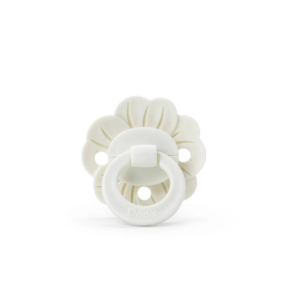 Elodie Details Binky Bloom Newborn 06m Vanilla White
