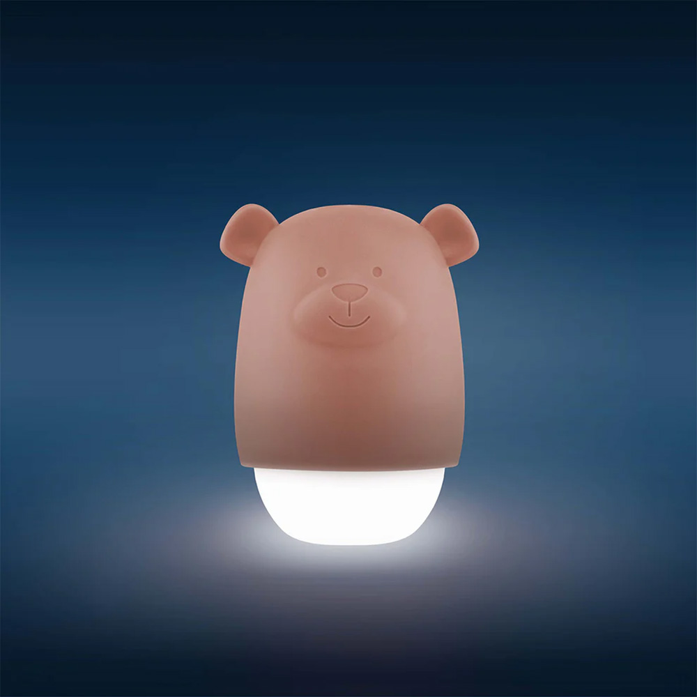 Zazu Benny the Bear Nattlampe Brun