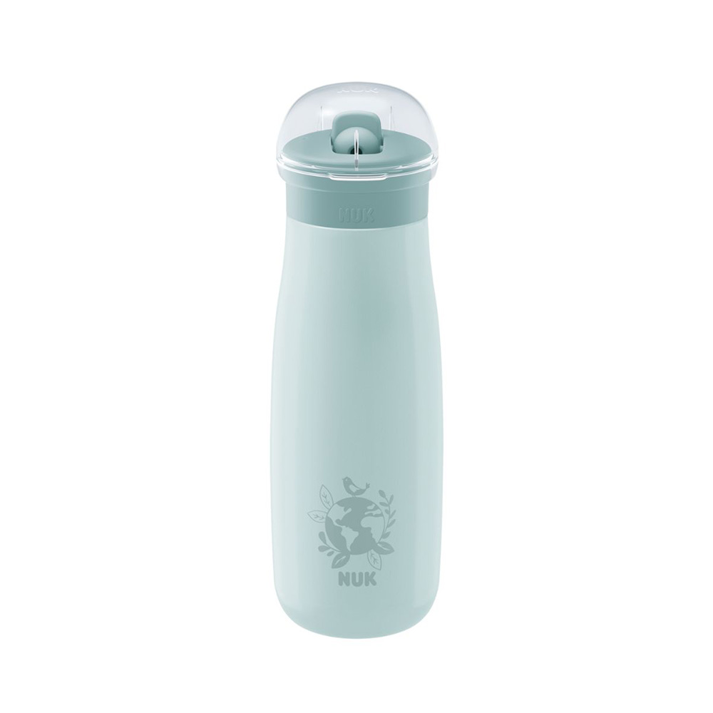 NUK Mini-Me Drikkeflaske Stål - Globe 500 ml