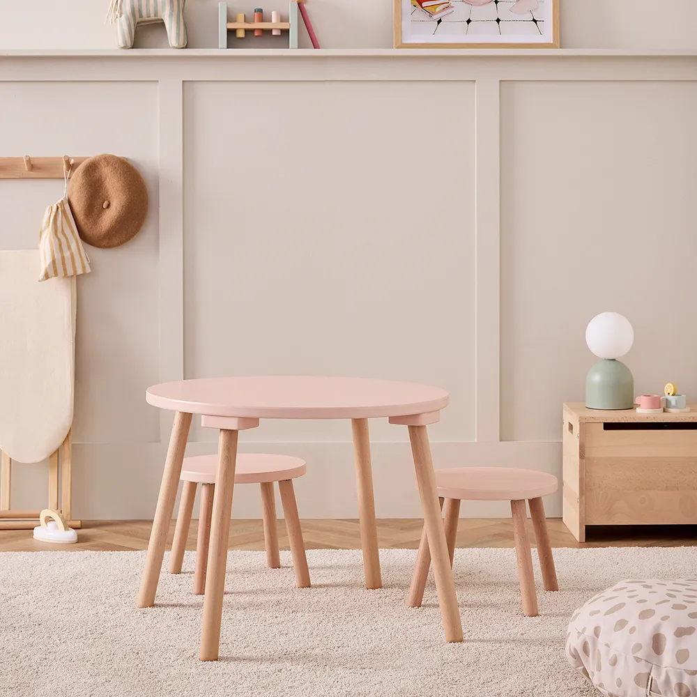 Kids Concept Bord og skamler abrikos