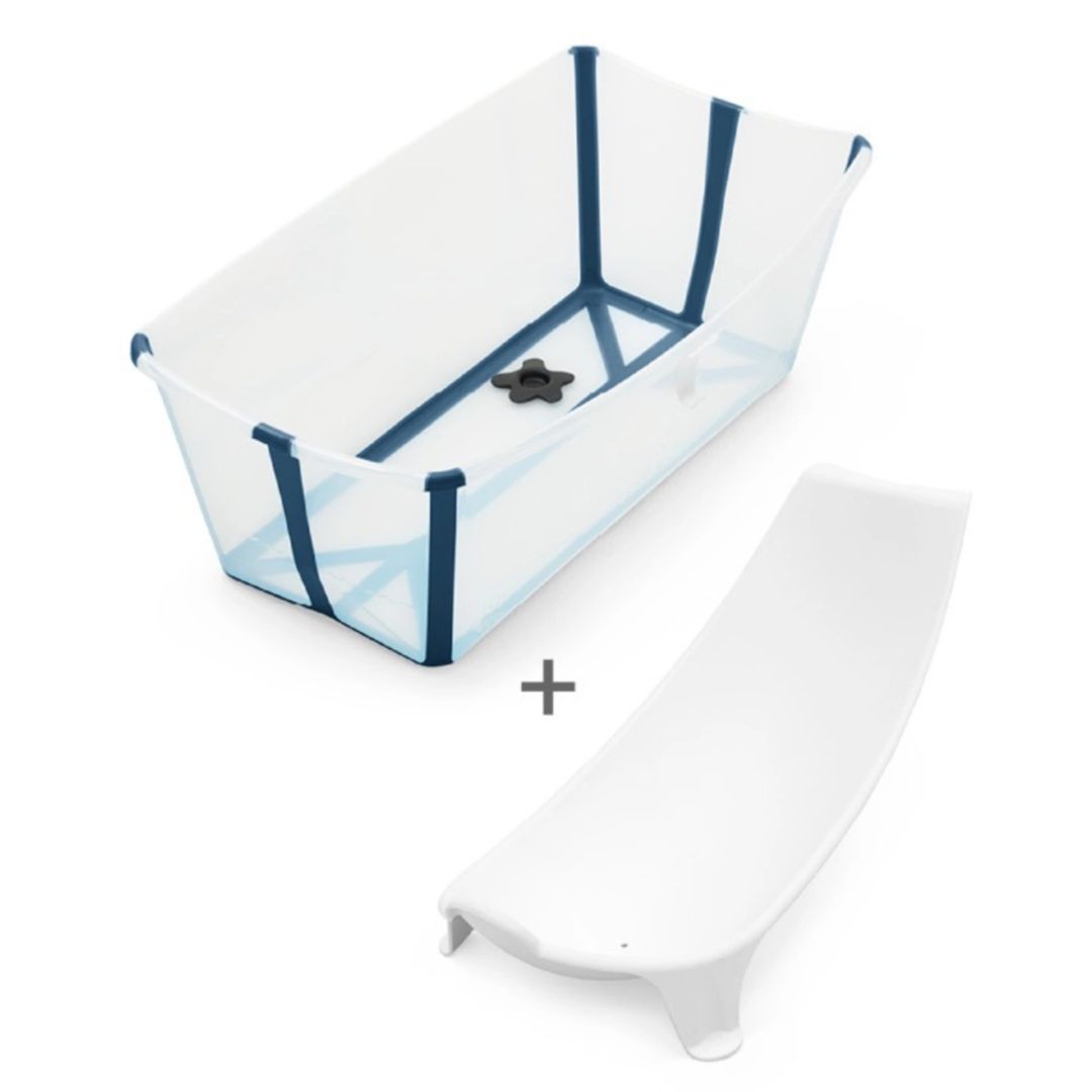 Stokke badekar Flexi Bath X-Large badestøtte Transparent Blå
