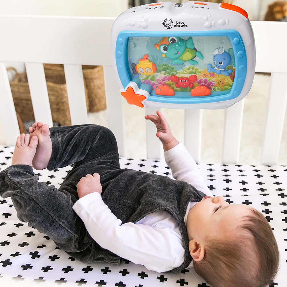 Baby Einstein aktivitetslegetøj til sengen