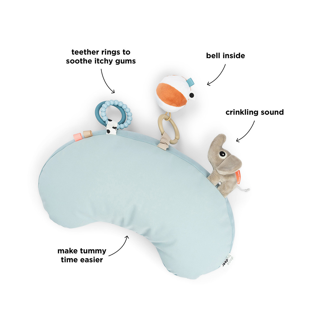 Done by Deer Tummy time aktivitetspude Playground Blue