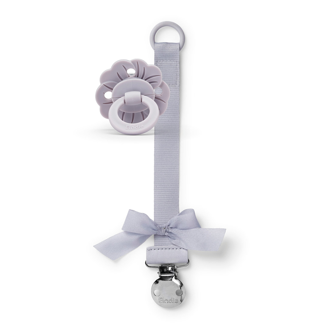 Elodie Details sut og sutteholder sæt Lavender Love