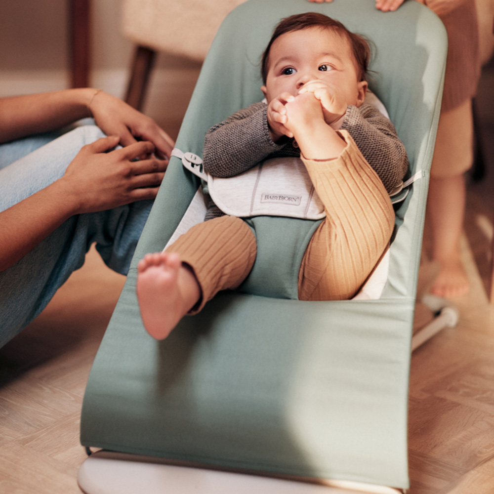 Babybjörn Babysitter Balance Soft Woven/Jersey Light Sage