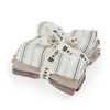 Sebra musselin-tæpper 3-pak cream stripe beige