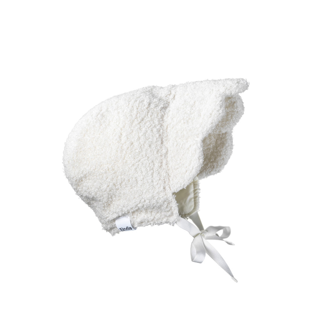 Elodie Baby Hat White Bouclé 0-3 m