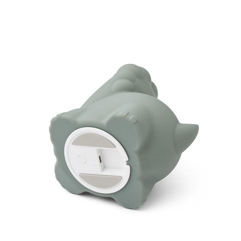 Liewood Winston natlys Dinosaur Night Light Blue tåge