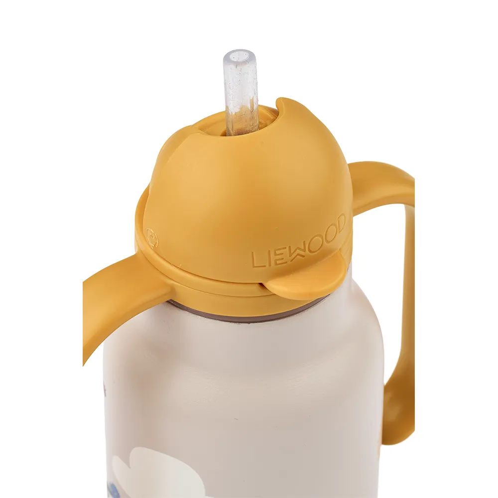 Liewood Kimmie vandflaske 250 ml Around the world / Sandy 2619