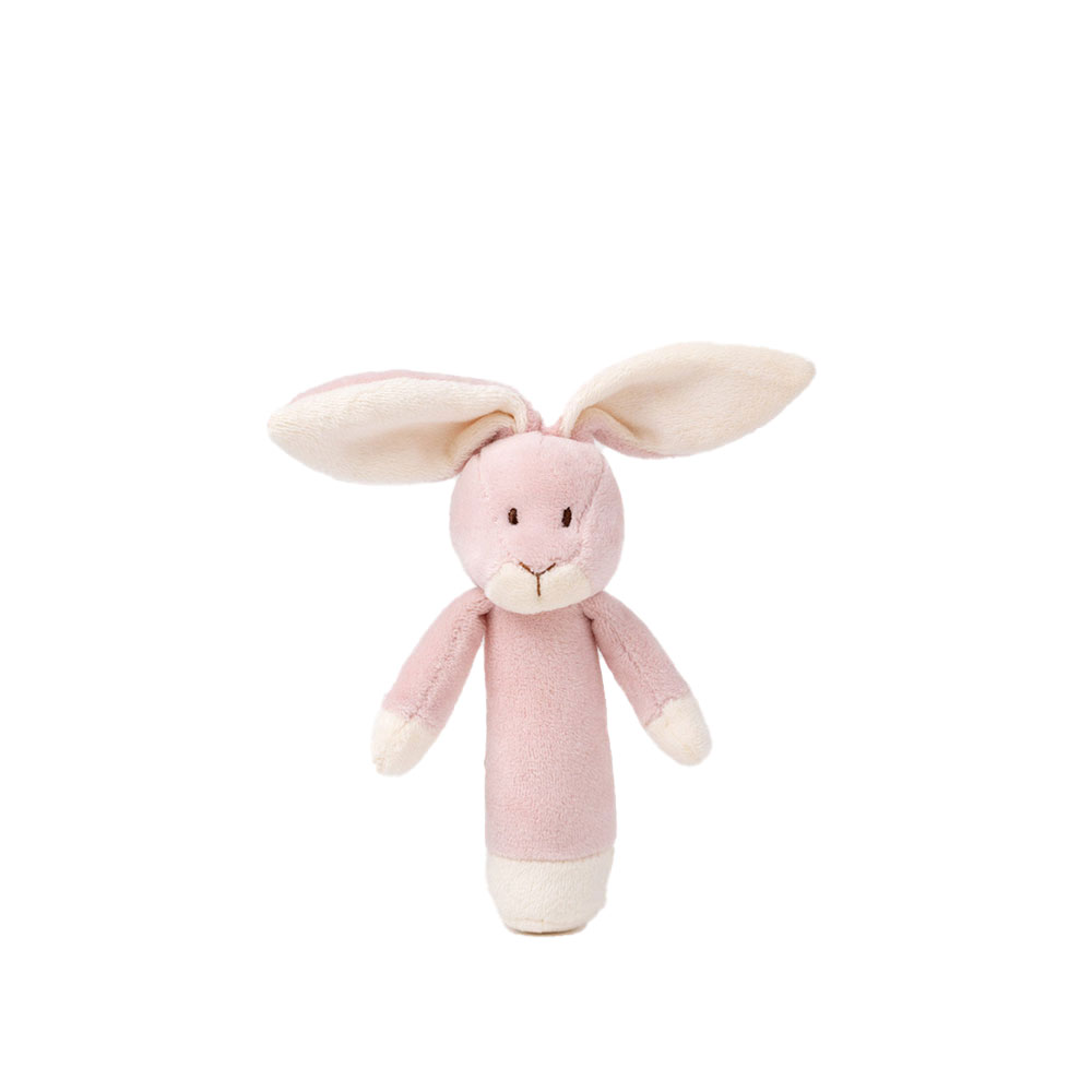 Teddykompaniet Diinglisar Kanin Rangle Støvrosa