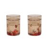 Konges Sløjd 2 Pack Glitter Cups Cherry- One Size