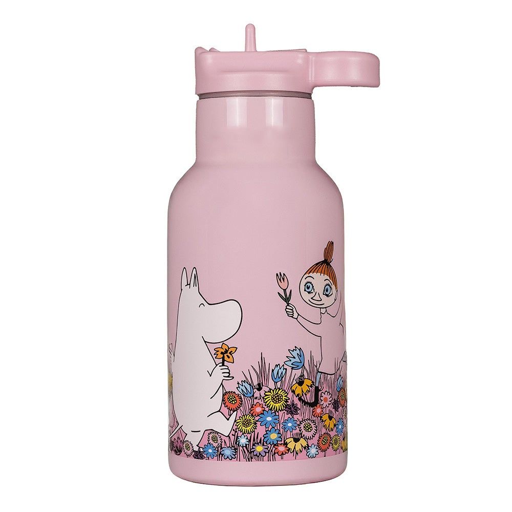 Rätt Start Mumin Äng Vandflaske rosa