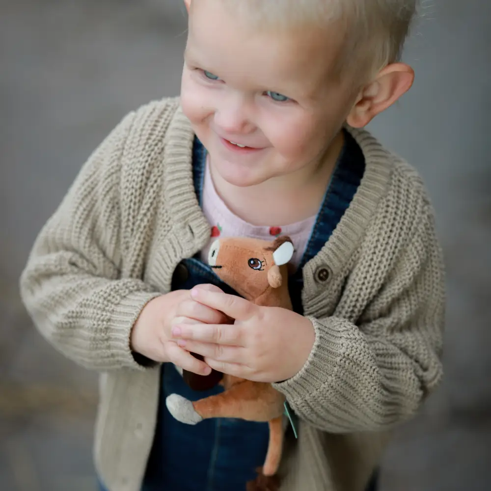 Rätt start Mamma Mu bidering med naturgummering