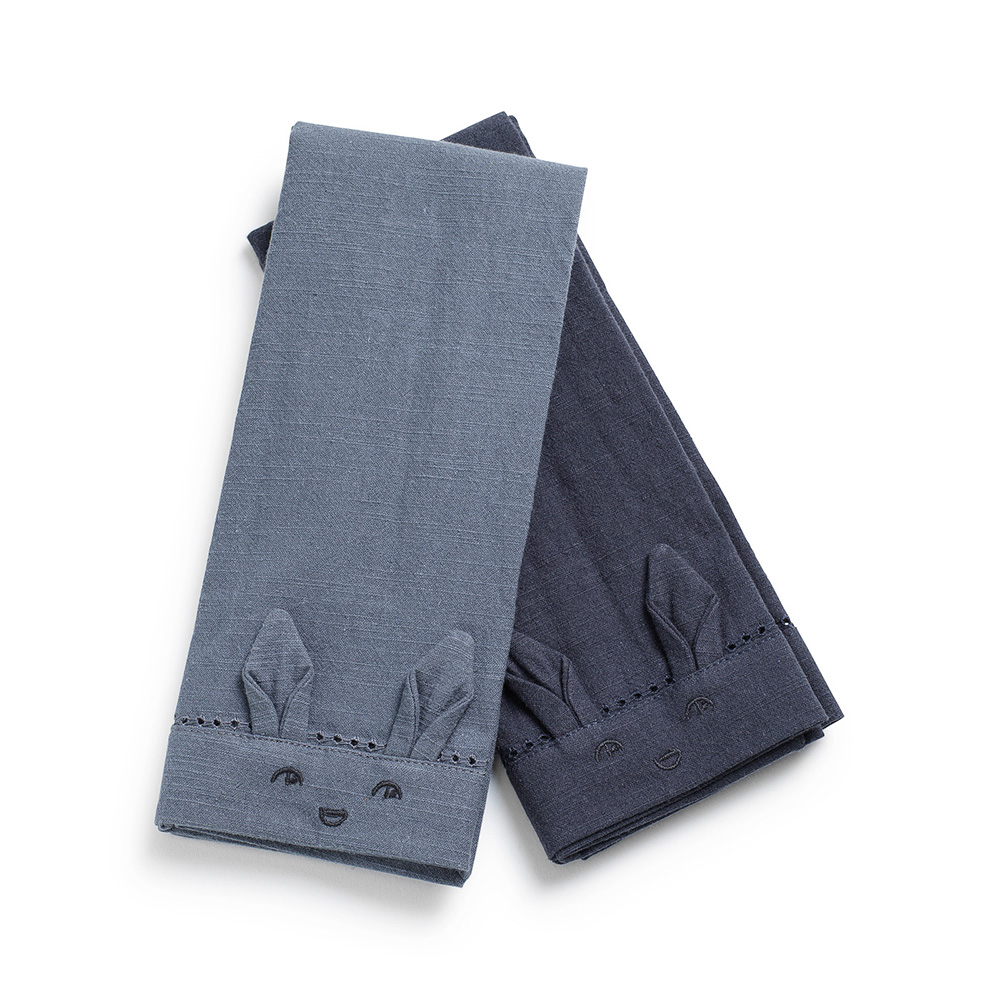 Elodie servietter 2-pak Tender Blue / Juniper Blue