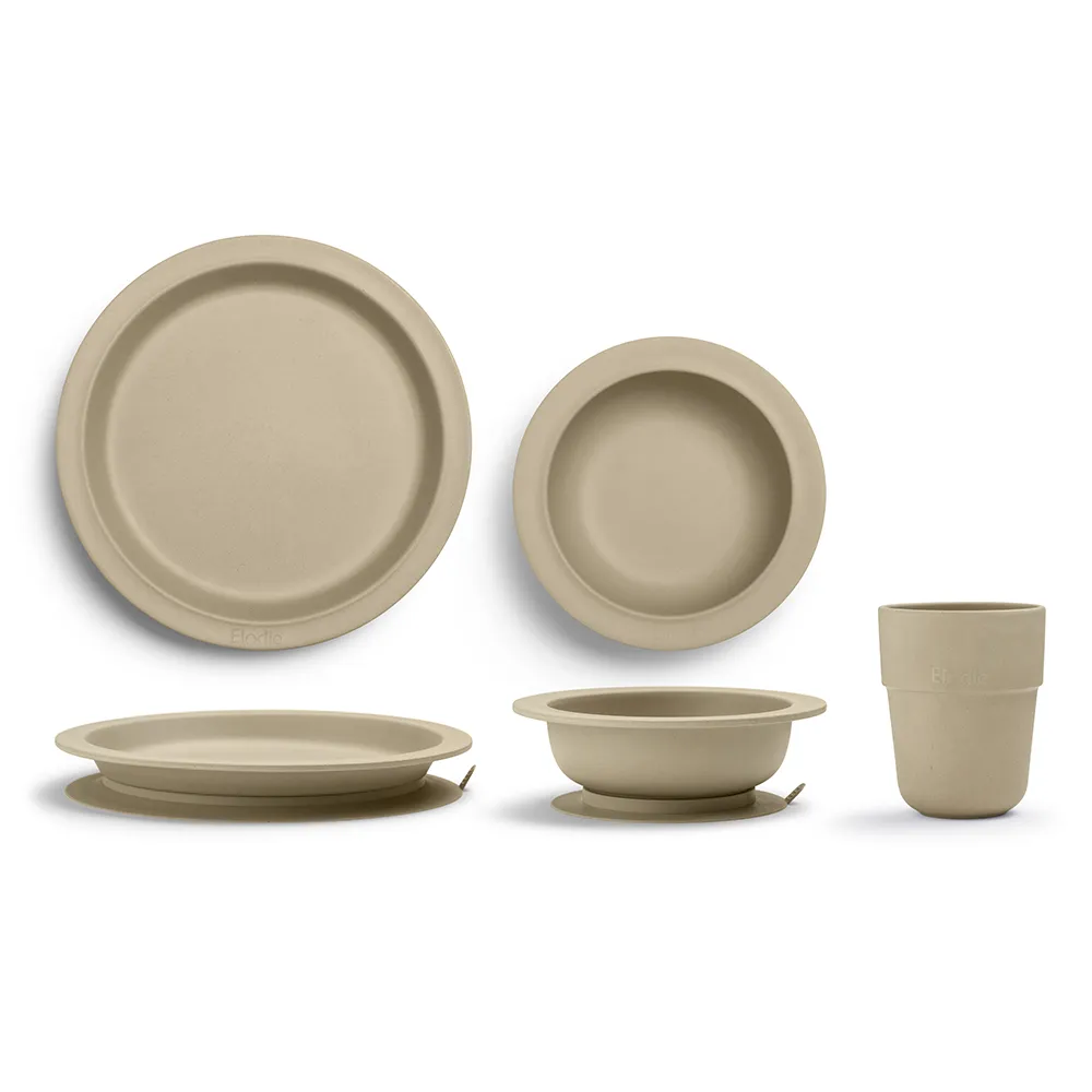 Elodie Details Børneservice 3delt Pure Khaki