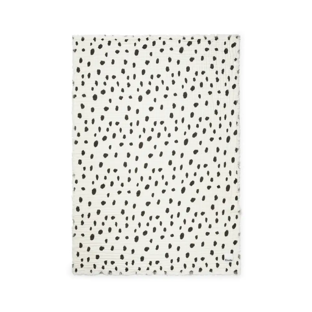 Elodie Muslin Tæppe Dalmatian Dots Grande 