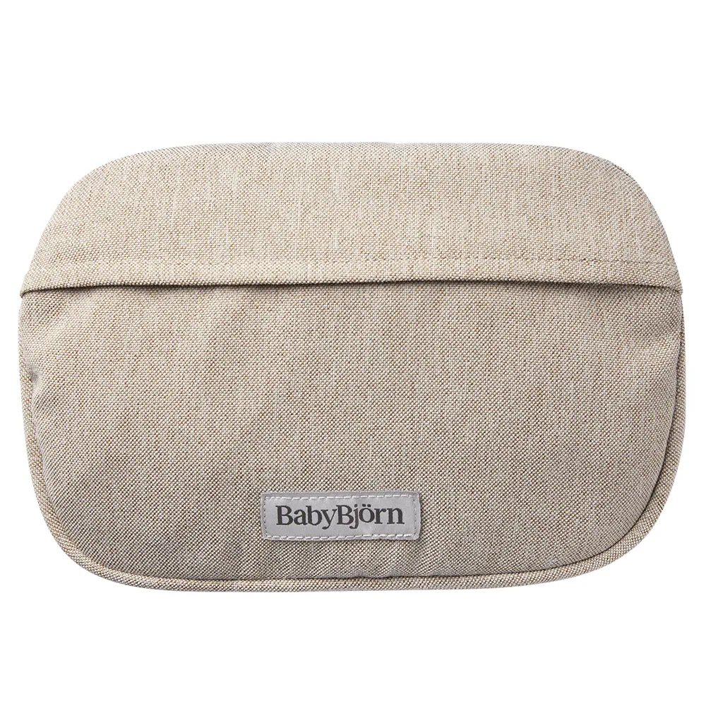 Babybjörn Opbevaringslomme til bæresele Vævet melange Light Beige