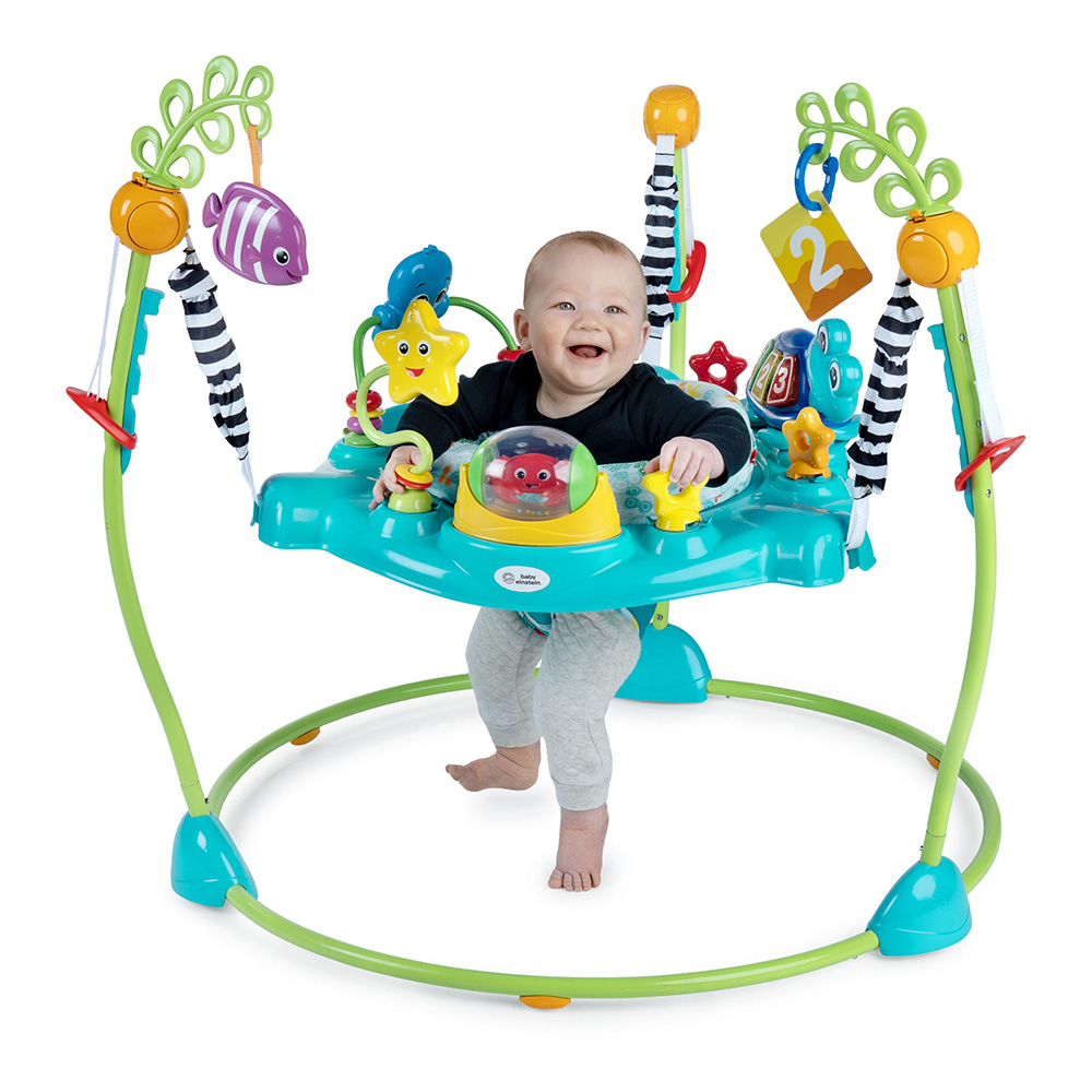 Baby Einstein 2 i 1 hoppegynge/aktivitetsbord