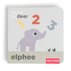 Done by Deer Board book tælle Elphee Colour mix