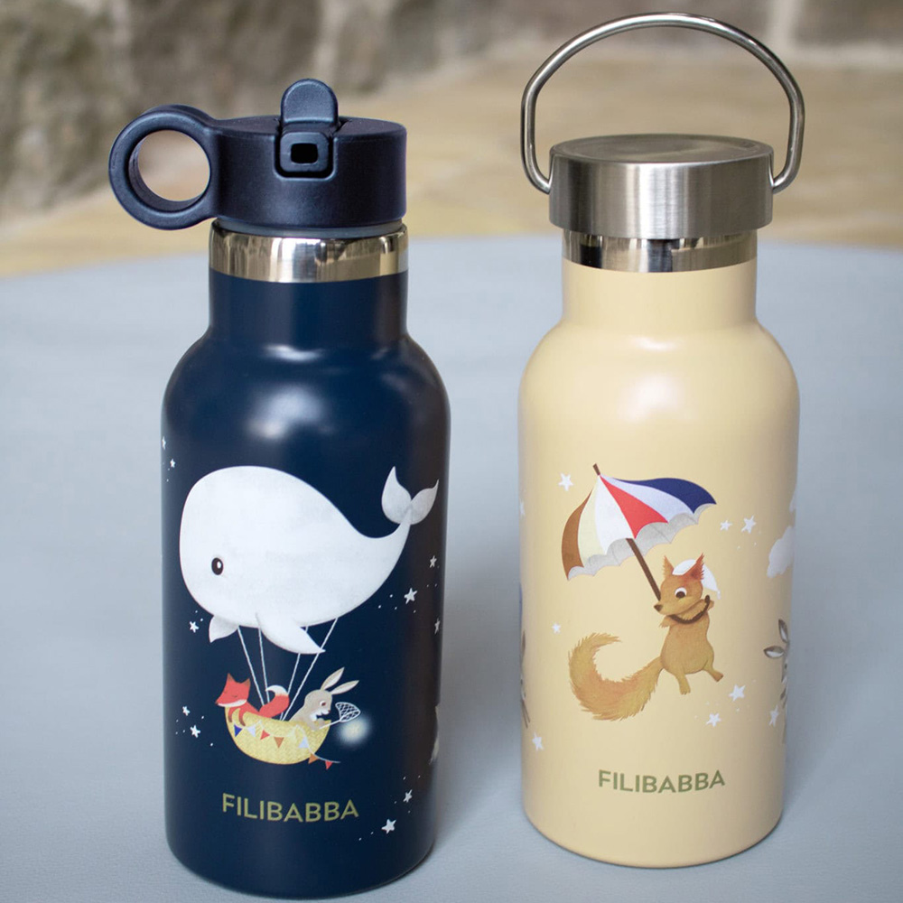 Filibabba vandflaske i rustfrit stål Star Catchers