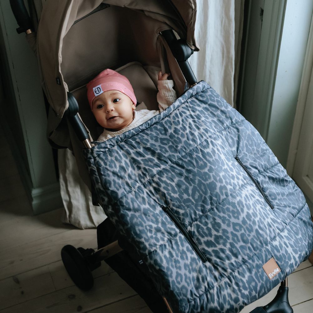 Elodie Details Cozy Cover – overtræk til bæresele og barnevogn, Le Leopard