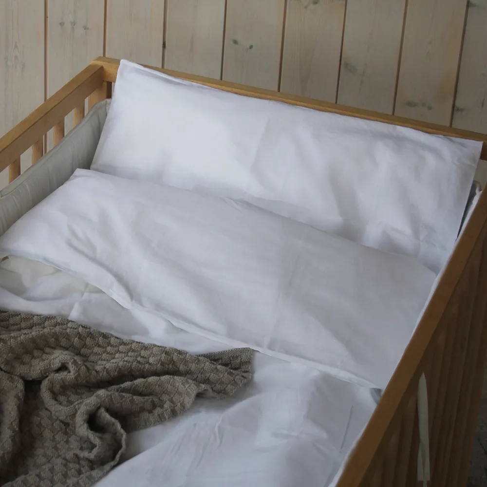 Rätt Start dynebetræk Crib White Made in Green
