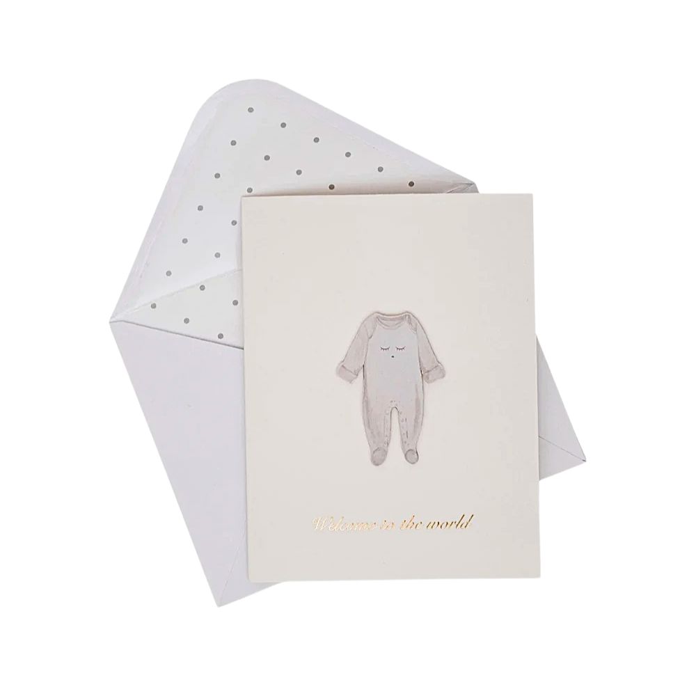 Livly Welcome To The World Gratulationskort 