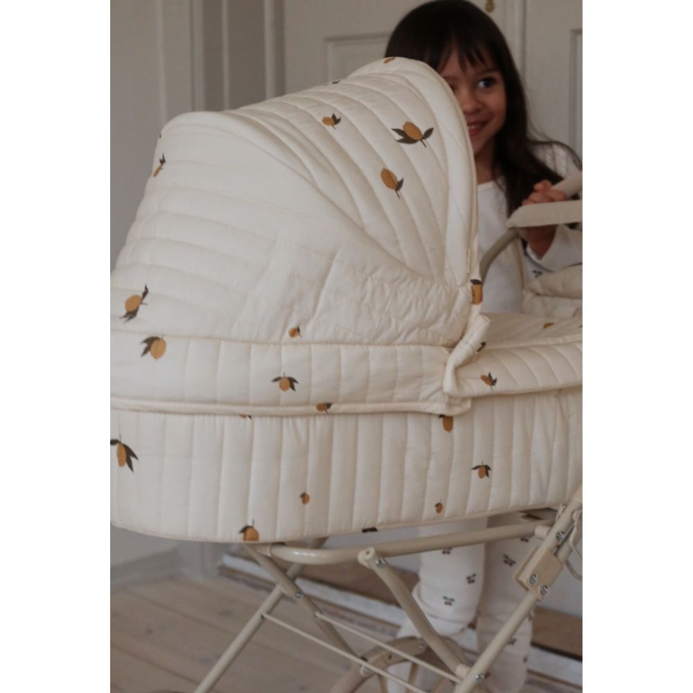 Konges Sløjd Doll Pram Lemon- One Size