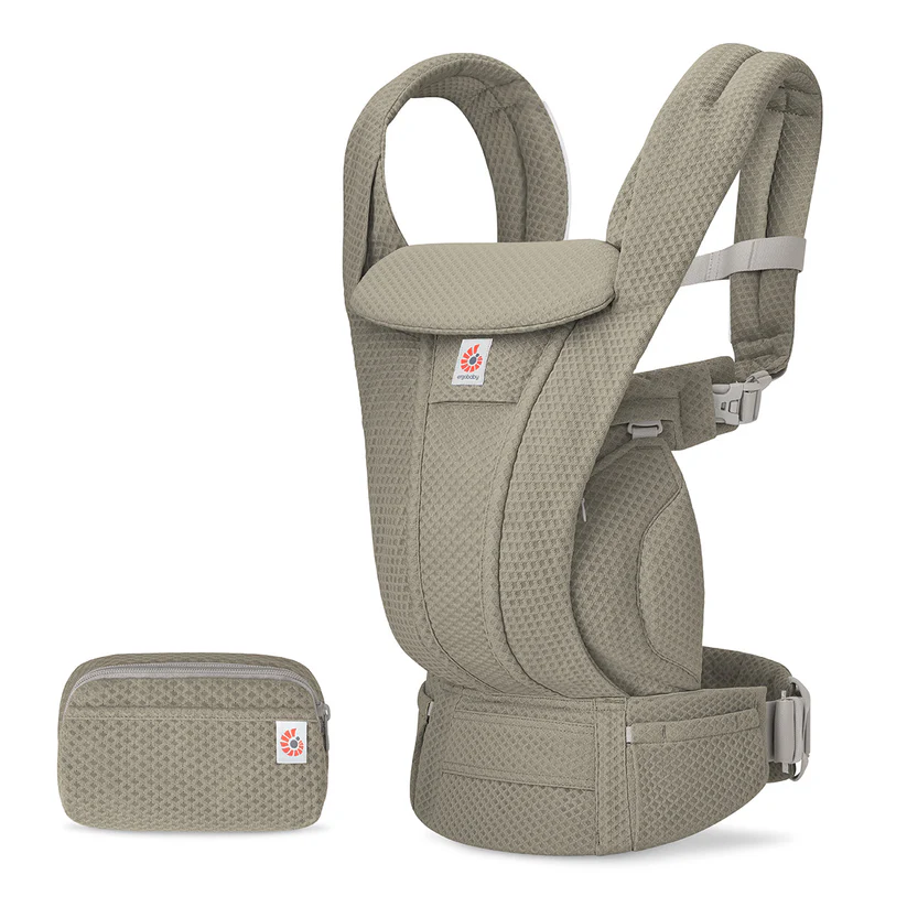 Ergobaby Omni Deluxe Mesh Bæresele -Soft Olive