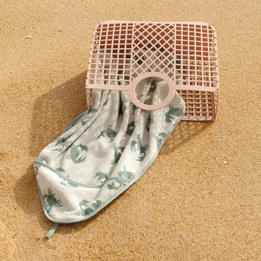 Liewood Alba Badekappe Towel Crab/Sandy