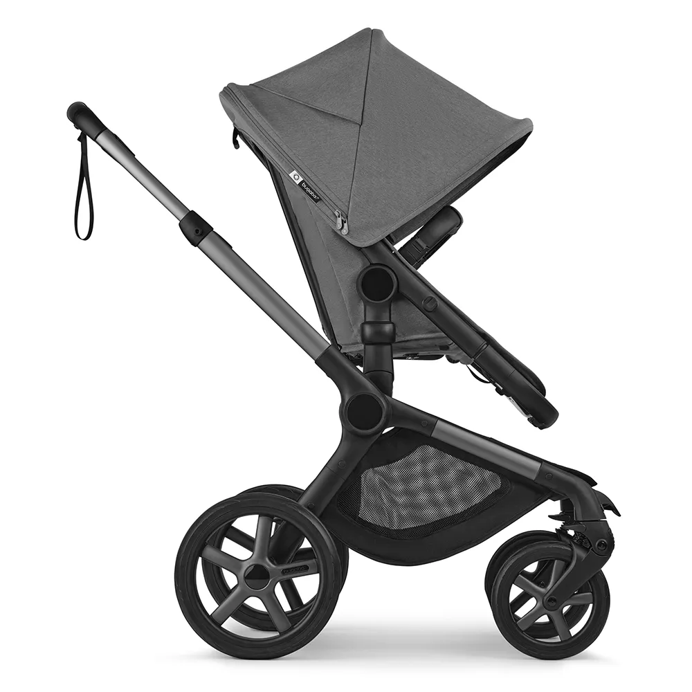 Bugaboo Fox 5  barnevogn Renew Graphite/Moon Grey