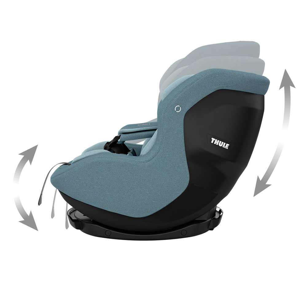 Thule Elm bagudvendt autostol Mid Blue