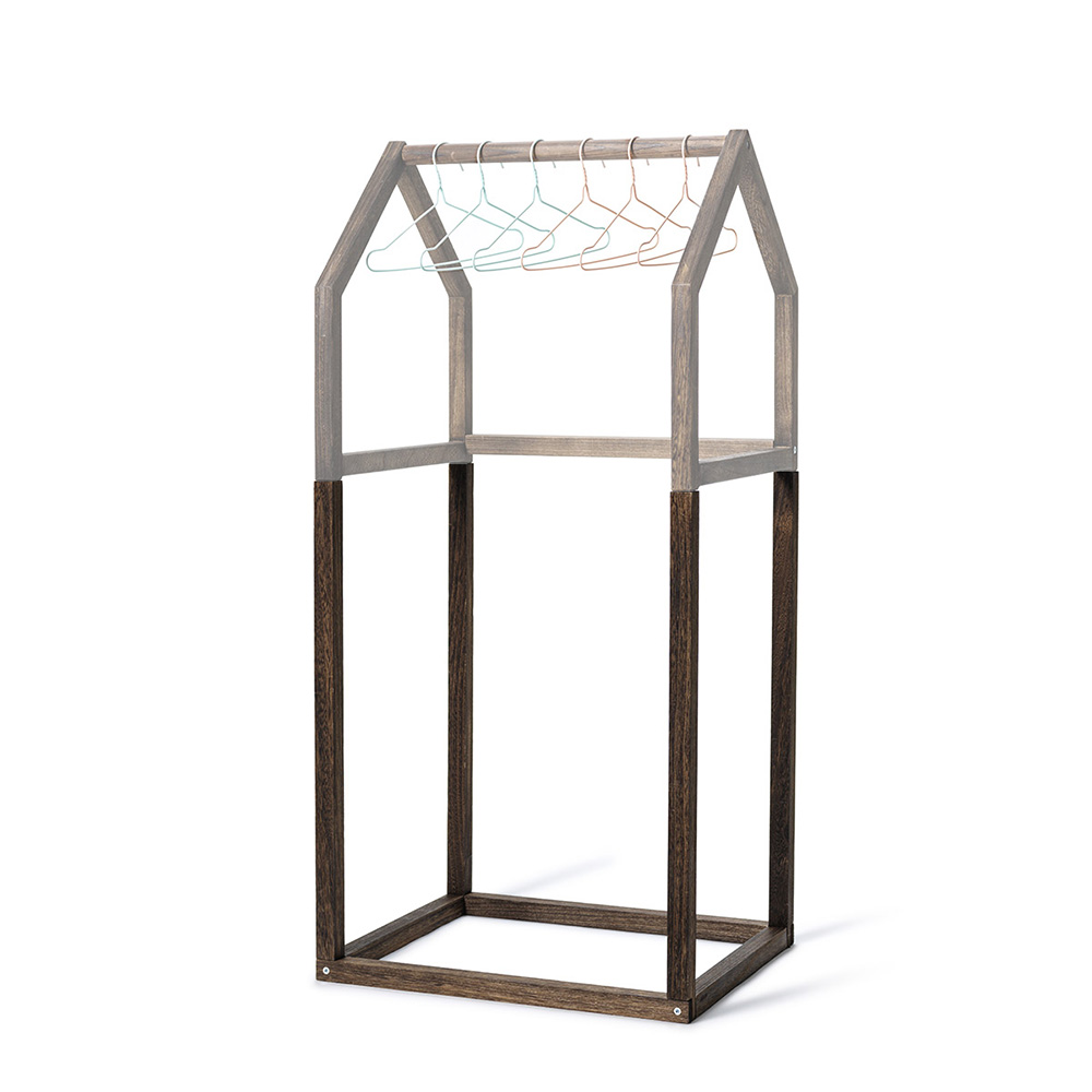 Elodie Clothes rack-mørk træ