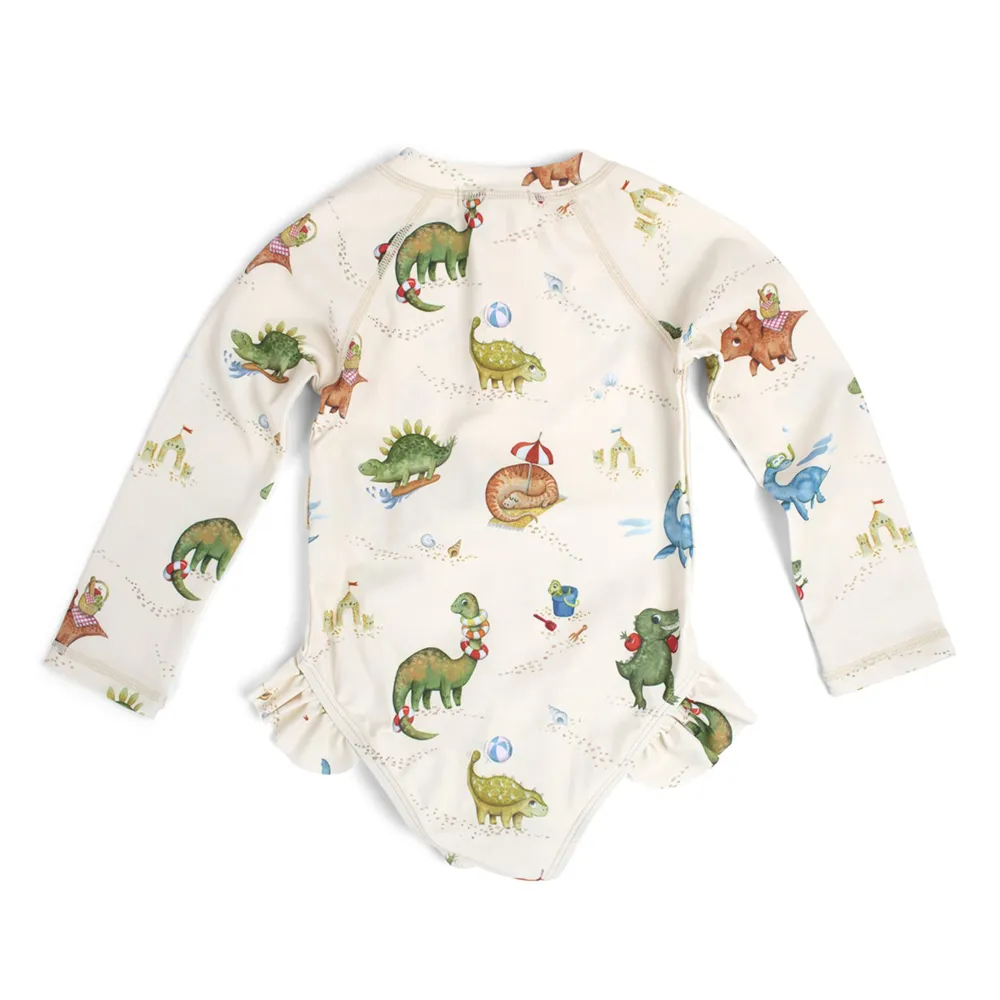 Filibabba Vilje UV-dragt 3-4 år – Dino Beach