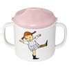 Rätt Start Pippi Cirkus drikkekop pink