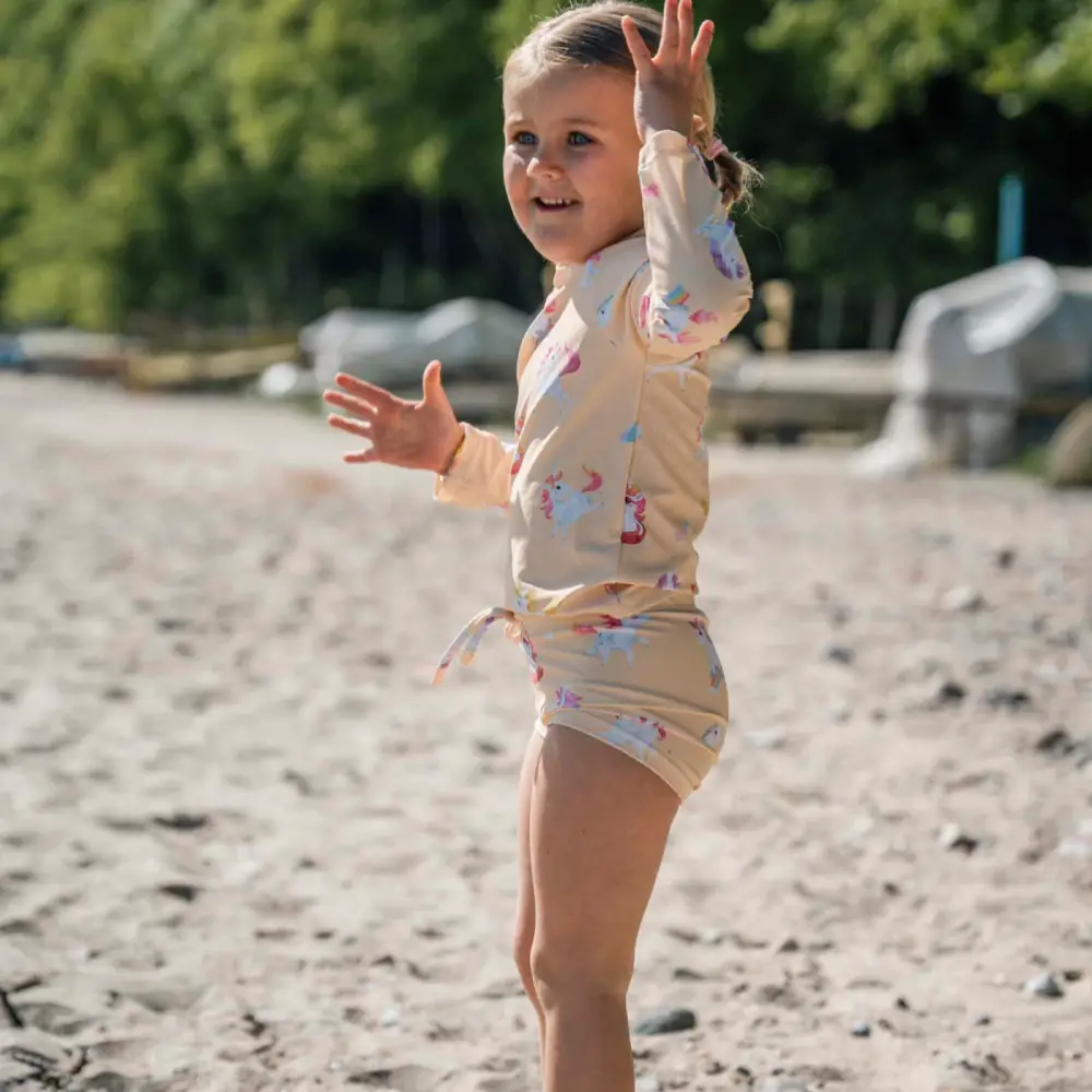 Filibabba Orla badebukser 1-2 år – unicorn shores