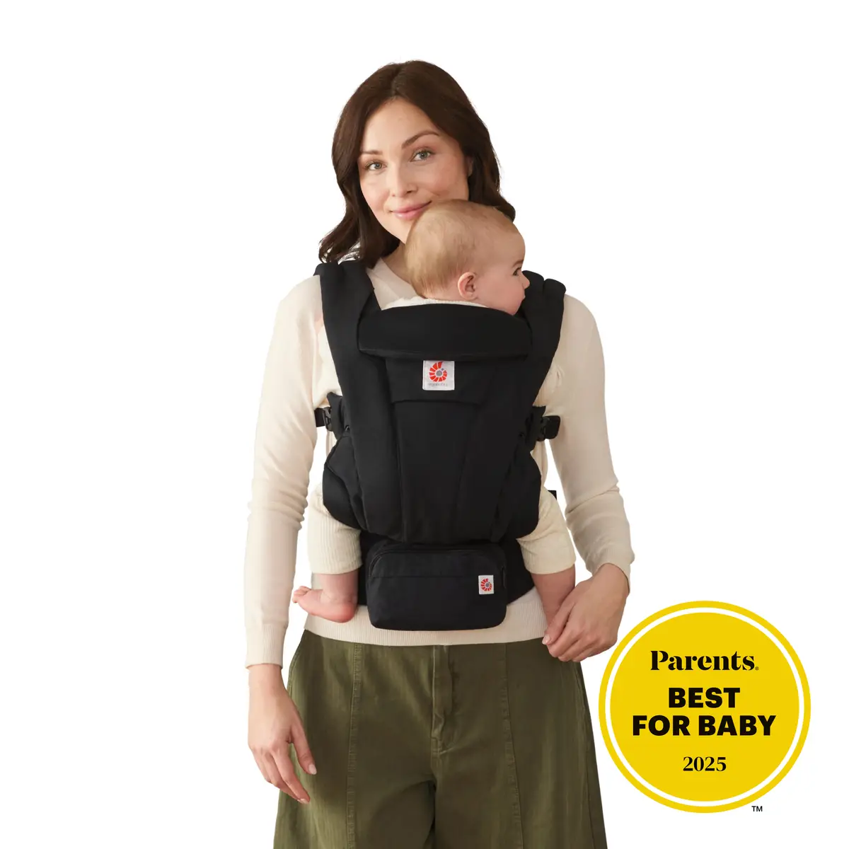 Ergobaby Omni Deluxe Cotton Bæresele - Onyx Black